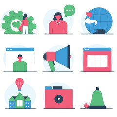 business people icons