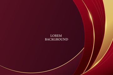Creative realistic burgundy gold background with luxurious gradient textures, elegant golden accents, deep red velvet tones, rich metallic highlights, premium luxury composition, royal aesthetic glow,