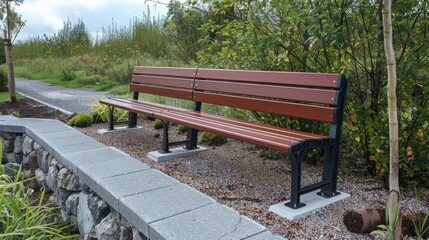 Modern Benches and Seating Isolated on White Background