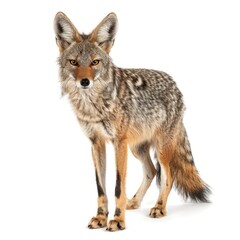 Fototapeta premium Jackal Isolated on White Background
