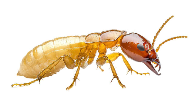 Termite close-up exploration nature detailed image gigapixel quality macro view insect anatomy