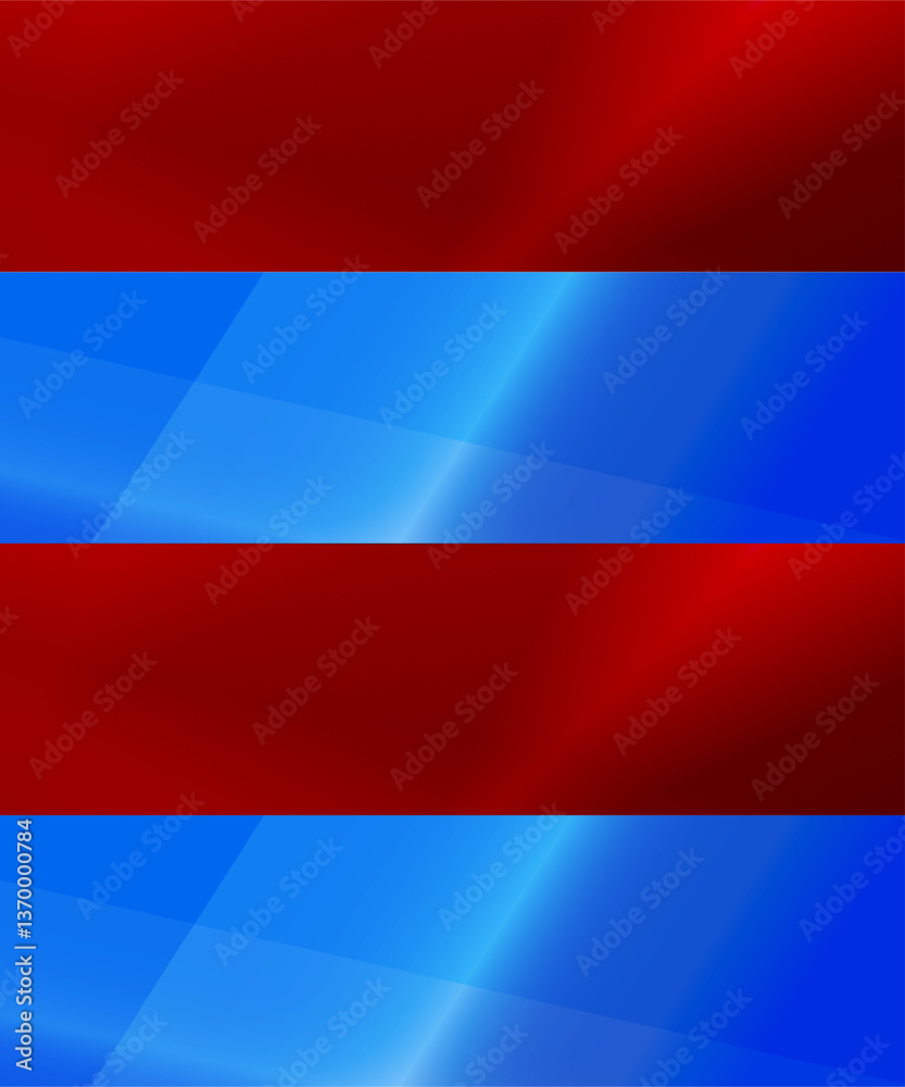 Poster set of colored backgrounds. soft curves and textured layers, abstract smooth fabric shapes in differ