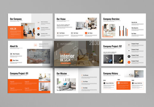 Interior Design Presentation Template