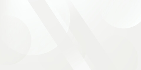 3D white geometric abstract background overlap layer on bright space with rounded rhomb effect decoration. eps 10