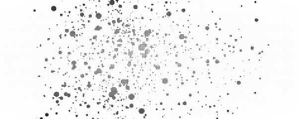 Halftone dot pattern texture, halftone background abstract