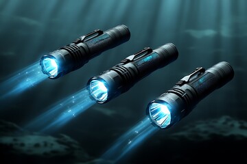 Three Powerful Underwater Flashlights