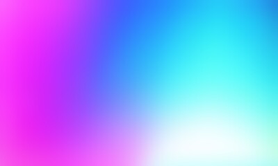 Abstract blurred background image of pink, blue colors gradient used as an illustration. Designing posters or advertisements.