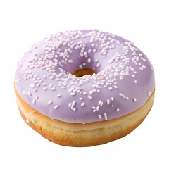 donut isolated on transparent background