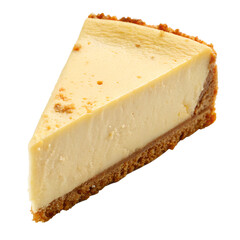 piece of cheese on transparent background