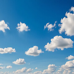 Obraz premium blue sky with clouds