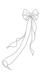 Fototapeta premium A cute bow