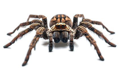 A spider is standing 