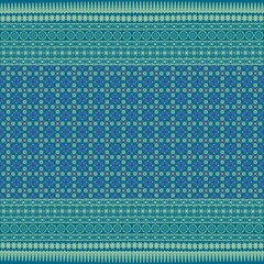 seamless knitted pattern