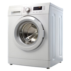 washing machine isolated on transparent background