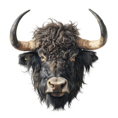 Yak white background
