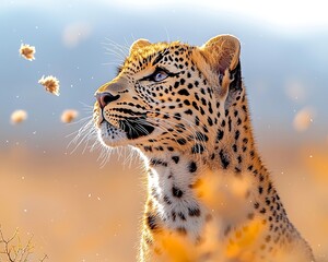 Obraz premium Leopard in African Savanna (1)