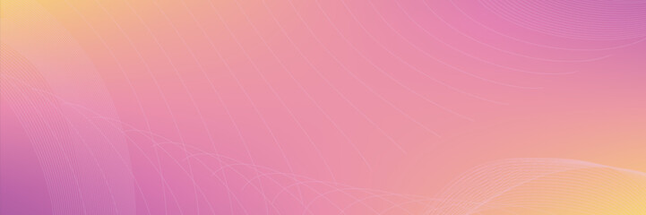 Delicate Lines in a Soft Color Gradient