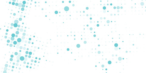 Light BLUE modern geometrical circle abstract background. Dotted texture template. Geometric pattern in halftone style with gradient.