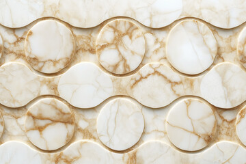 White & Brown Marble Texture