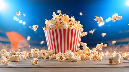 Popcorn Stadium Night Snack.