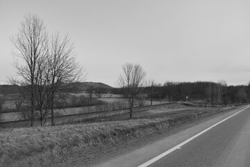 Mont Singer 28 Mars 2025 - N&B