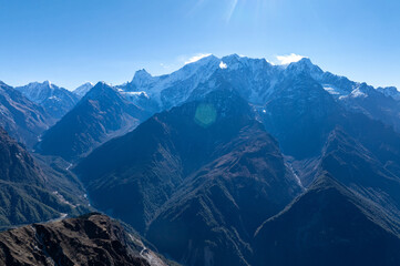 Obraz premium Beautiful landscape in tibet, China