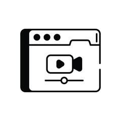 Broad Casting icon vector stock illustration