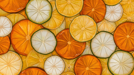 Citrus Slices: Oranges, Limes, Lemons