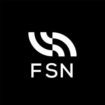 FSN creative minimalist letter logo.