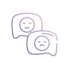 Feedback icon vector stock illustration