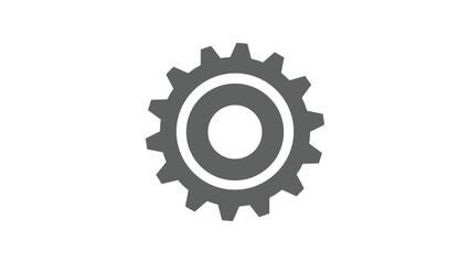 gear wheels isolated on white