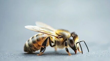 Bees pollinating flowers garden close-up photography natural environment macro view ecosystem importance