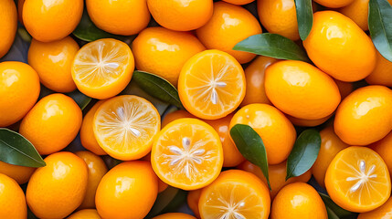 Juicy Kumquats: Fresh Citrus Fruit Delight