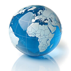 Crystal Globe A Transparent View of Our Planet Earth