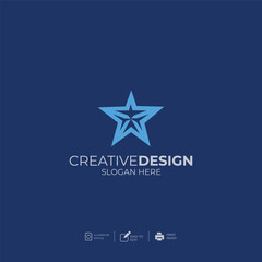 Logo template design ideas vector