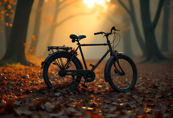 Obraz premium bike on the road