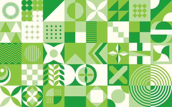 Mental Health Awareness Month Vector Illustration. May concept. World Mental Health Day. Neo Geometric pattern Background. Abstract backdrop design. Social media post, website header, promotion card