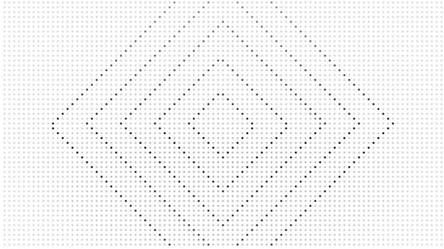4k seamless halftone dotted texture loop animation, high technology modern retro abstract background