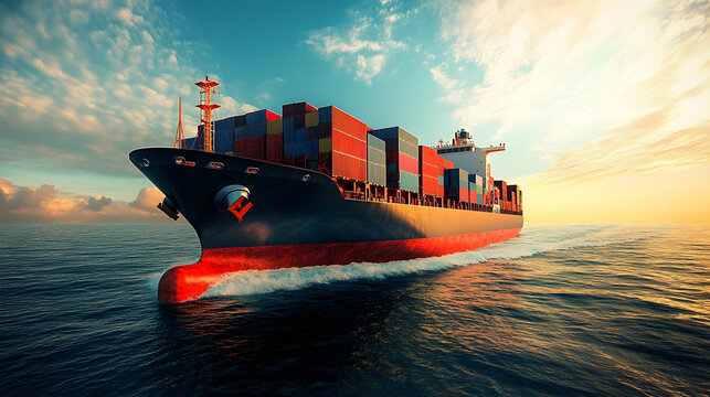 buque de carga para transporte maritimo negocios e industrias internacionales contenedores con mercancia importacion y exportacion