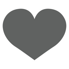 heart on white background