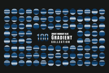 Fototapeta premium Bright Midnight Blue modern transition light