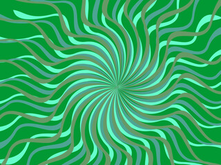 Vintage retro banner background. Colorful grunge wave wallpaper. Vector illustration. Twist party backround pattern.