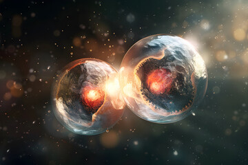 Dramatic Portrayal of the Divine Dance of Life: The Formation of a Zygote