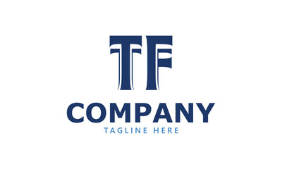 TF T tf initial logo | initial based abstract modern minimal creative logo, vector template image. luxury logotype logo, real estate homie logo. typography logo. initials logo