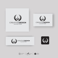 Fototapeta premium Logo template design ideas vector