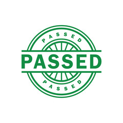 green passed rubber stamp, flat education label minimalist design for digital and print projects
 Graphic Design Icons Making a Huge Impact on Visual Aesthetics
