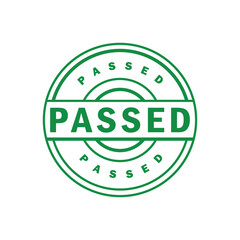 green passed rubber stamp, flat education label minimalist design for digital and print projects
 Graphic Design Icons Making a Huge Impact on Visual Aesthetics