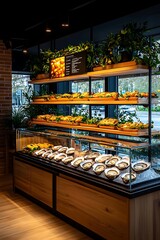 Bakery Display Case Interior