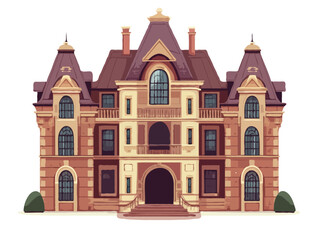 Fototapeta premium castle vector art