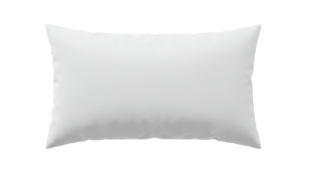 Isolated White Pillow